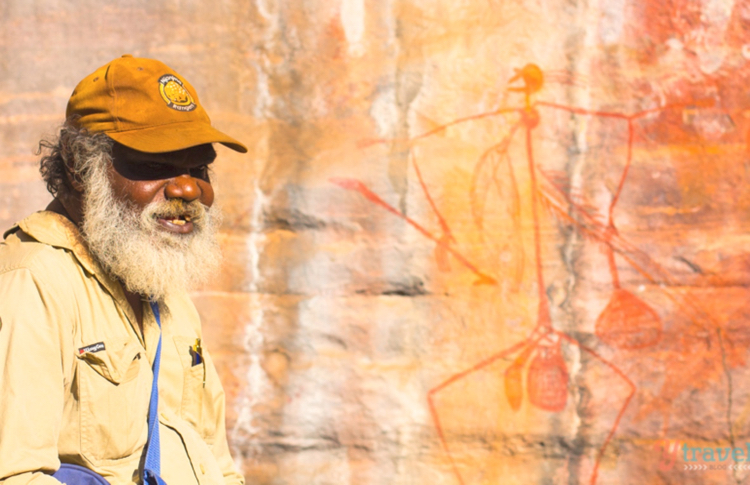 Rock art at Ubirr