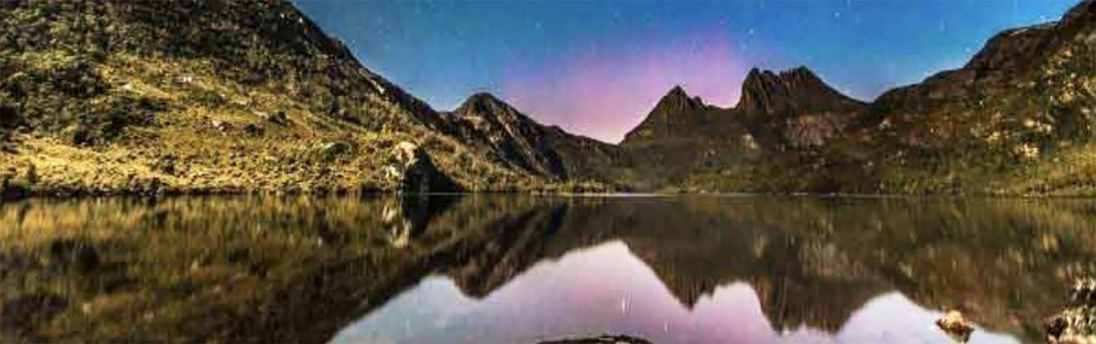 Southern Lights visible in Tasmania in Winter