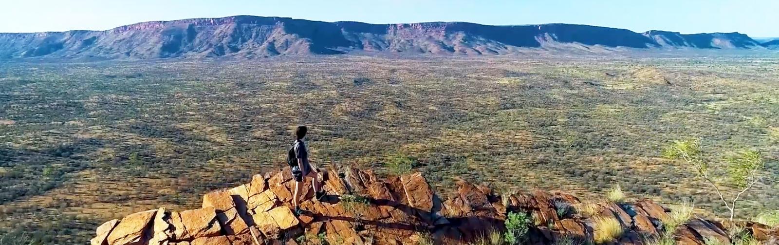 Hiking the Larapinta Trail