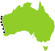 11 Day Perth to Exmouth Coastal Drive Small Map