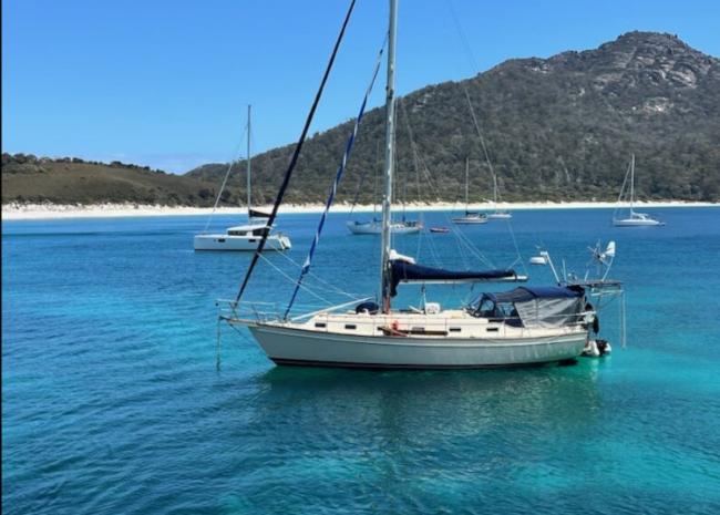 Yacht in Harbour