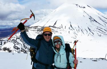 Climbing in National Park