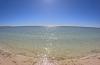 Unending beach horizon