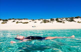 Swimming Rottnest Island
