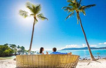 Relaxing in the Whitsundays