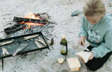 Beach bbq on Kangaroo Island